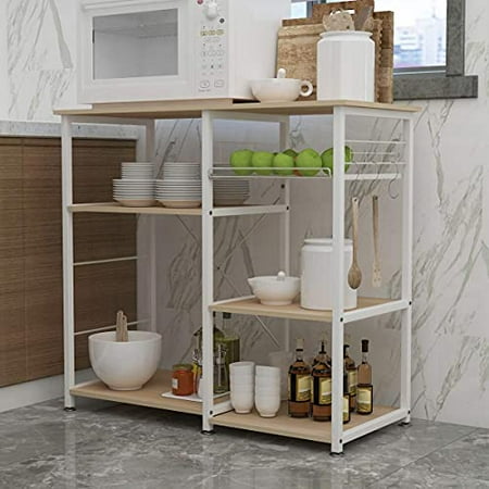 5 Tier Kitchen Bakers Rack Utility Microwave Oven Stand Storage Cart Workstation 5 Tier Kitchen Bakers Rack Utility Microwave Oven Stand Storage Cart Workstation